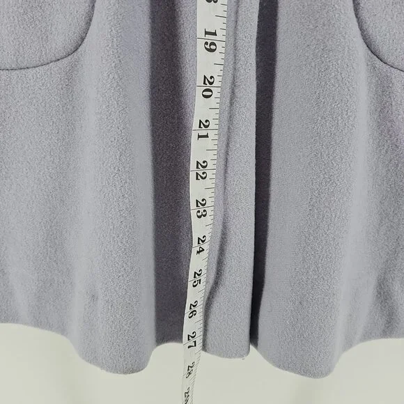 Rothschild Girls Dress Coat Size 5 Blue Frost Faux Fur Collar Holiday Coat - Picture 7 of 10